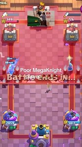 Bro couldn’t defend and left😭😭 #clashroyale