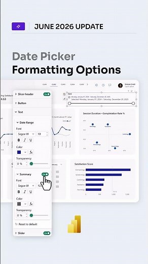 Format Date Picker in Power BI New!