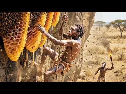 Prehistoric Survival Story | Early Humans Risk Their Lives for Giant Honey