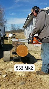 Ported husqvarna 562xp Mk2 making chips! | Dyno Joe mods