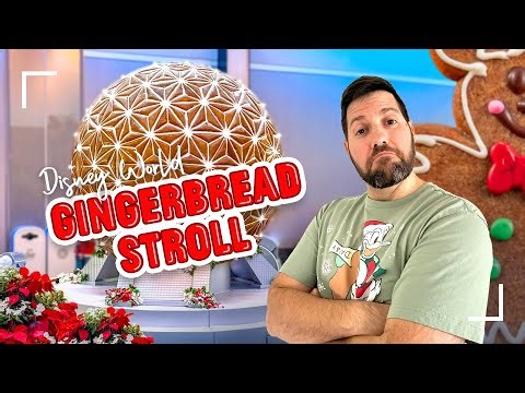 Walt Disney World Gingerbread Displays 2025