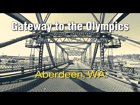 [4K] Gateway to the Olympic Peninsula, Aberdeen, Washington