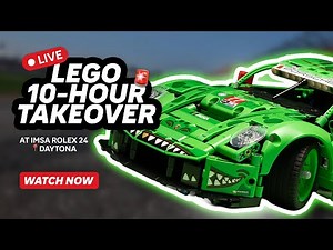 🚨 LIVE: LEGO 10-hour Takeover at IMSA Rolex 24 at Daytona