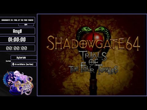 Shadowgate 64: Trial of the Four Towers Any% by Xytoriak - Questing for Glory 8