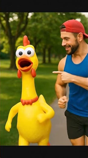 🐔🏃‍♂️🔥 ¡Esta gallina NO SE RINDE! 😂 Mira hasta el final #meme #fail #momazosluchy #humor #comedia