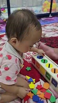 Wooden Baby shape Sorting Toy with Storage Box Educational Block Puzzles Toddler Toys Learning