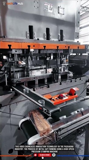 Innovation Technology Precision Metal Cap Stamping Machine: High Forming Speed #tech