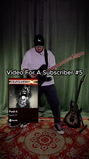 Static-X - Push It (Cover) #guitar #guitarcover #cover #numetal #rock #staticx #music #rockcover