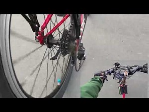 SHIMANO Altus RD-M310 moves among 10s with TOURNEY TZ SL-TZ500 modified friction lever