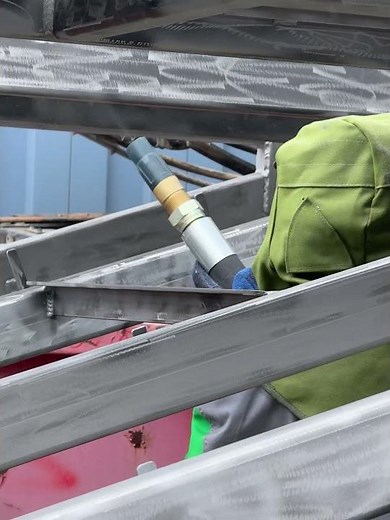 Why Sandblasting Matters – Surface Prep at Prime Trailers