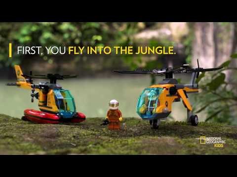 Getting to the Boiling River - LEGO City - Jungle & National Geographic