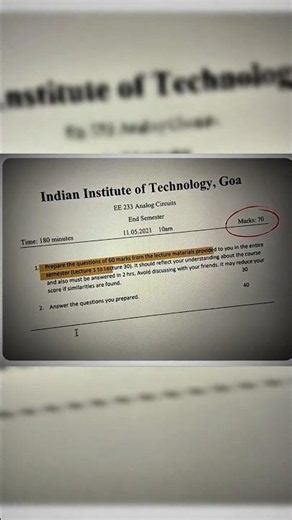 IIT ke Exams 💀 | IITJEEINSPIRED | #iit #jee