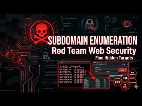 Web RTA Course #2 — Subdomain Enumeration Techniques Reconnaissance