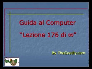 Guida al Computer – Lezione 176 - Windows 10 – Pannello di controllo