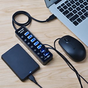 No need to worry about not enough charging port anymore. 💪💪 Get yours here >> visiontags.com/7PortUsb3.0Hub | VisionTags