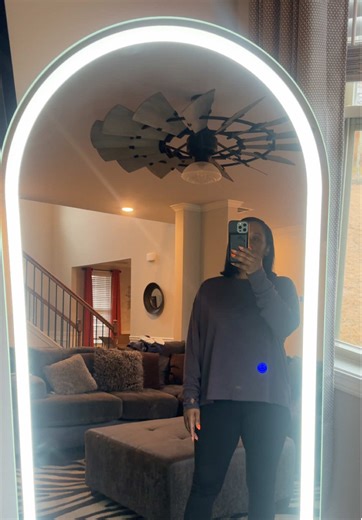 Transform Your Space with This LED Arch Mirror