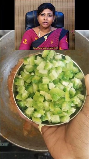 pavakkai in payangal/ pavakkai poriyal recipe#shortsfeed #pavakkairecipe #shortvideo