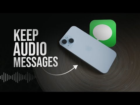 How to Keep Audio Messages iPhone (tutorial)