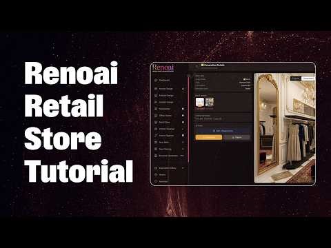 Design Retail Stores with AI in Minutes | RenoAI Retail Space Demo
