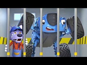 Four Little Cars Are Missing | Police Cartoon | Monster Cars | Kids Song | BabyBus