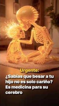 Urgente: ¿Sabías que besar a tu hijo no es solo cariño? Es medicina para su cerebro.