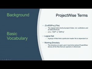 ProjectWise Administrators, Integrated Civil 3D -Part 2