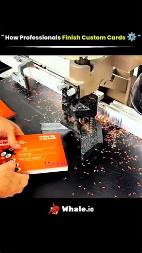 @solved_science on Instagram: "Corner rounding is the final stage in high-quality card production, where sharp edges are trimmed using a precision die-cutting machine. This process not only enhances the visual appeal but also improves durability, preventing corners from fraying or bending—giving every printed piece a polished, professional finish. #how #professionals #finish #custom #cards #tech #knowledge #technology #history #usa #innovation #fyp #viral #didyouknow #reels"