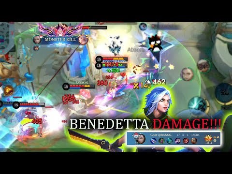 Benedetta Full Damage Build MELTS Everyone! 🔥 | INSANE Mobile Legends Gameplay