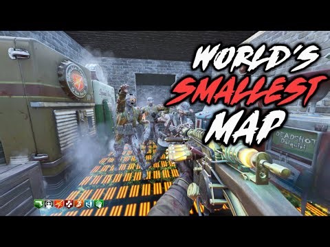 WORLD'S SMALLEST Zombies Map (Black ops 3)