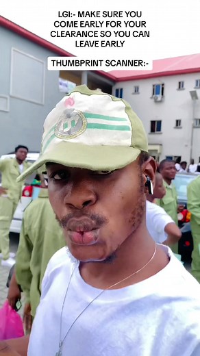 Monthly clearance, but every time na so thumbprint scanner go dey form