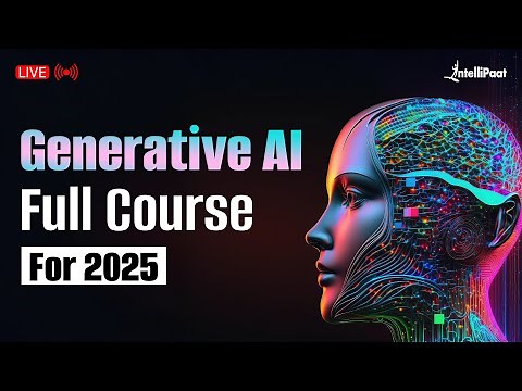 Generative AI Course | Generative AI Course Free | Learn Gen AI in 10 Hours | Intellipaat