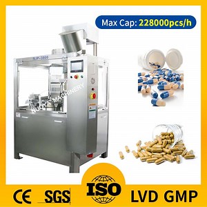 [Hot Item] Njp-3800 Large Capsule Machine Empty Hard Gelatin Capsule Filling Machine