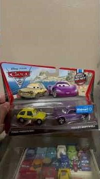 Reviewing Disney Pixar cars 2 Fred fisbowski and Holley shiftwell 2-pack (walmart exclusive pack)