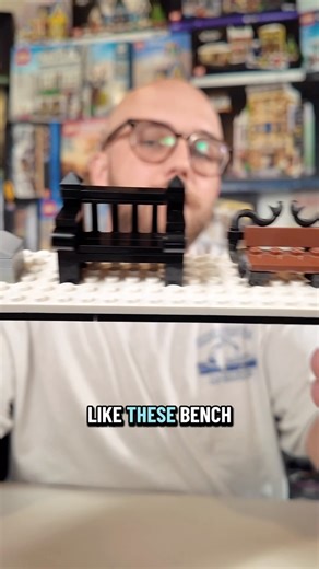 Digging_For_Bricks on Instagram: "Here’s how to upgrade your boring Lego bench. 3 different style of benches for your minifigs to sit on in your Lego city. You could also try similar techniques to build Lego chairs. #legocity #legobench #legotutorial #afol #legogram"