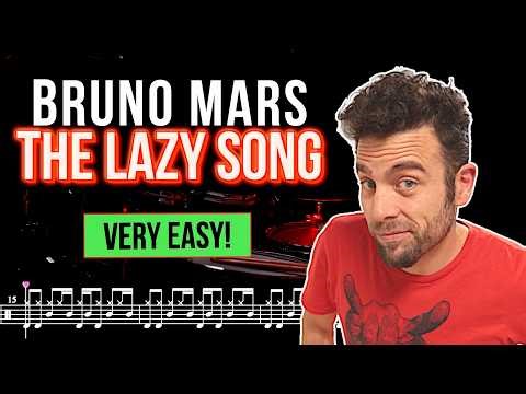 Bruno Mars - The Lazy Song | Drum Cover