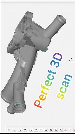 3D Scan of Car Part in One Take 🚗🧠 No Stitching, No Errors!