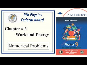Class 9 Physics | Chapter 6 Numerical Problems Solved | Federal Board NBF Book