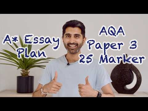 DAL Writes A Model 25 Marker - AQA Paper 3