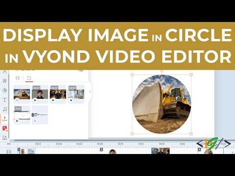 How to Display Image in Circle Format in Vyond Studio