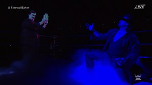 The Undertaker Reveals the Reason Why His Farewell Speech was Short