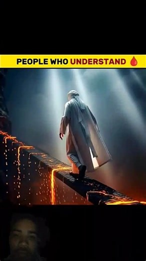 He cannot the pul Sirat Bridge#bridge #pulsirat