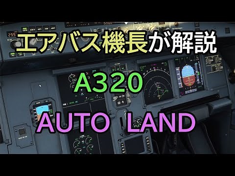 【MSFS2020】エアバス機長が解説　A320でAUTO LAND(Microsoft Flight Simulator)