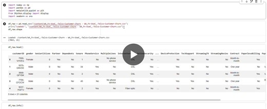 #python #dataanalysis #eda #customerchurn #machinelearning #dataanalytics #businessintelligence #tech | Shahinaz Abdelawad Nageh