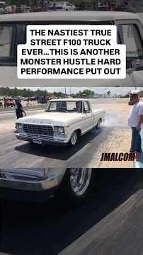 500 shot of nitrous on the cleanest F100 street truck ever had it rolling out