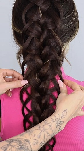 Learn How To Do A Looped Braid! | Sweethearts Hair