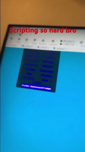 Why scripting so hard