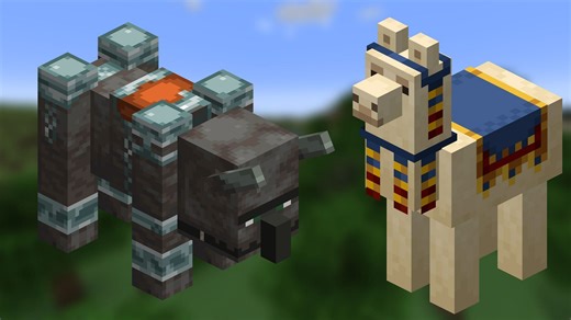 Minecraft player shares hilarious clips of llama fighting ravager