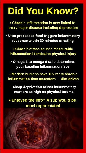 What Science Just Discovered About Inflammation Will Shock You 🔥🔬