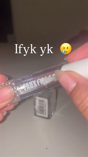 Shifa on Instagram: "It’s won’t open now……🥲 #relatable #lipgloss #iykyk #fyp #viral (no hate)"