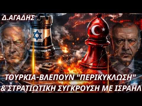 Δημήτριος Αγάδης: Αναβρασμός στην Τουρκία-Βλέπουν "περικύκλωση" & στρατιωτική σύγκρουση με Ισραήλ